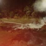 Incendio forestal en UNEMI es controlado oportunamente